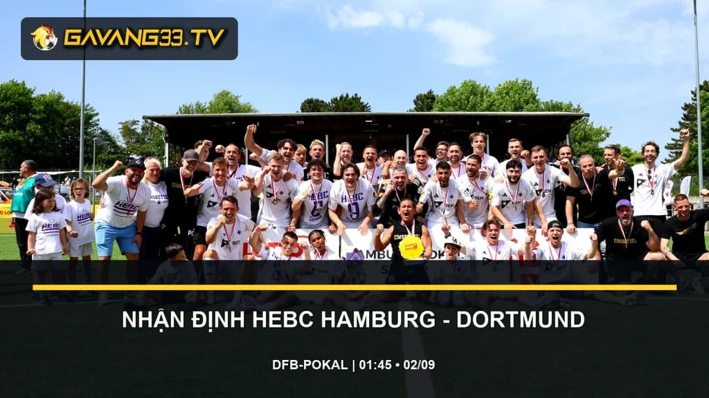 nhận định HEBC Hamburg vs Borussia Dortmund - ảnh đội bóng