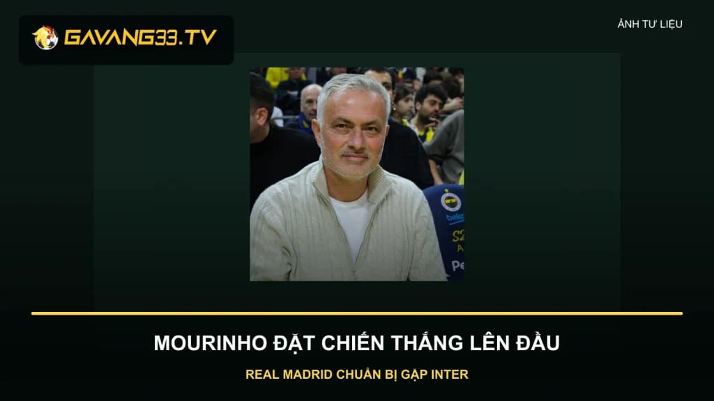 Ảnh tư liệu José Mourinho