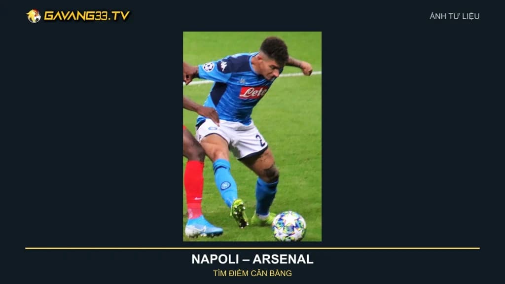 Ảnh tư liệu Giovanni Di Lorenzo trong màu áo Napoli