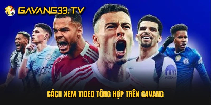 Cách xem video tổng hợp trên Gavang