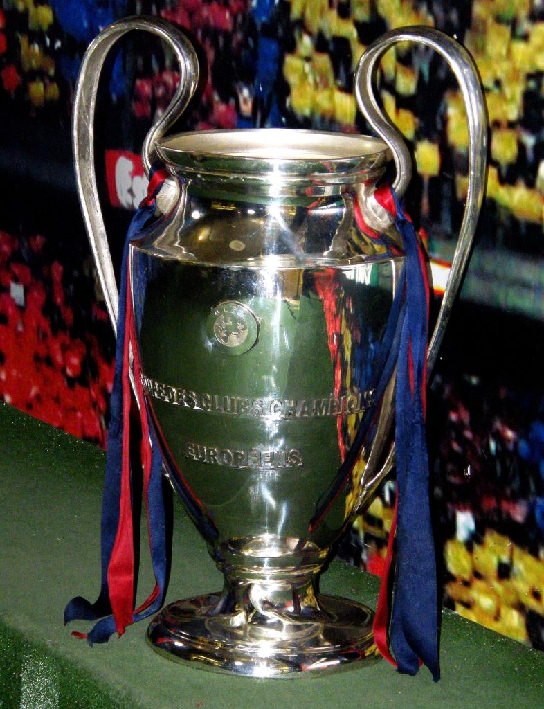 Chiếc cúp Champions League năm 2006 trong ảnh tư liệu