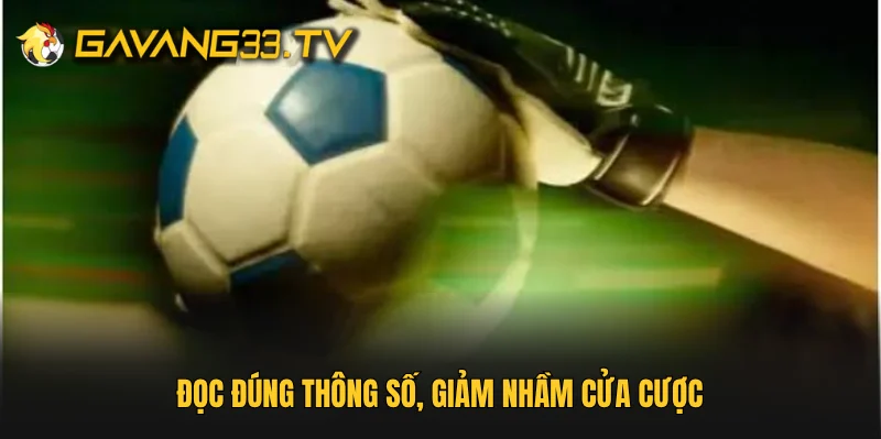 Đọc đúng thông số, giảm nhầm cửa cược