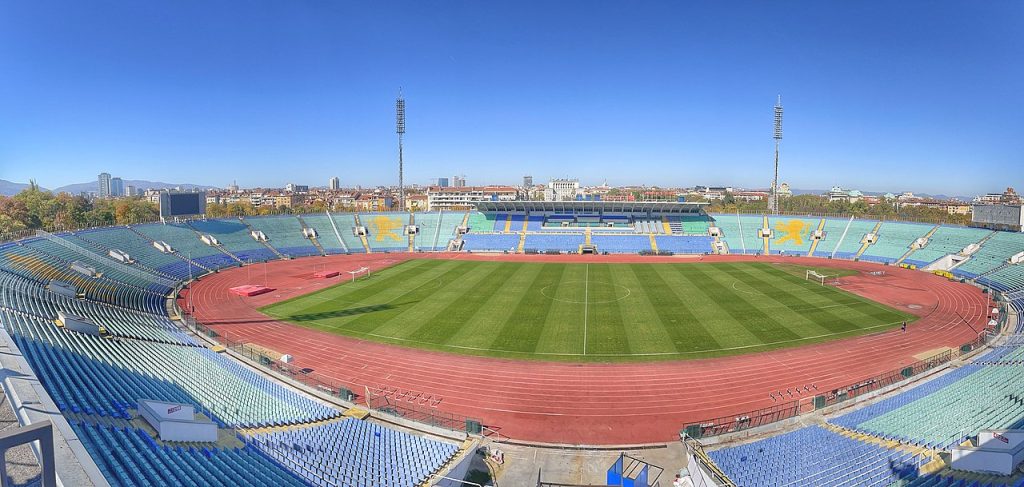 Vasil Levski National Stadium trước trận CSKA 1948 vs Spartak Trnava