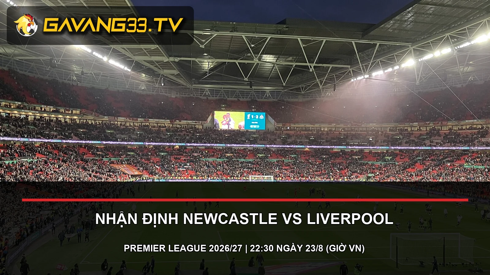 Hình ảnh thực tế hai đội Newcastle United và Liverpool