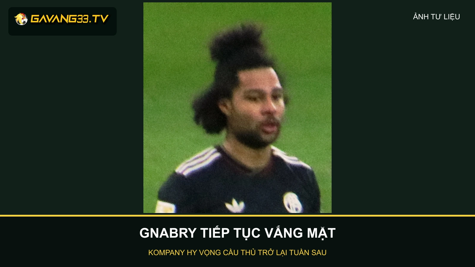 Serge Gnabry trong màu áo Bayern Munich, ảnh tư liệu tháng 1/2026