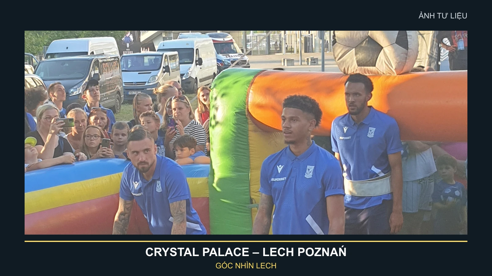 Ảnh tư liệu các cầu thủ Lech Poznań trong trang phục câu lạc bộ
