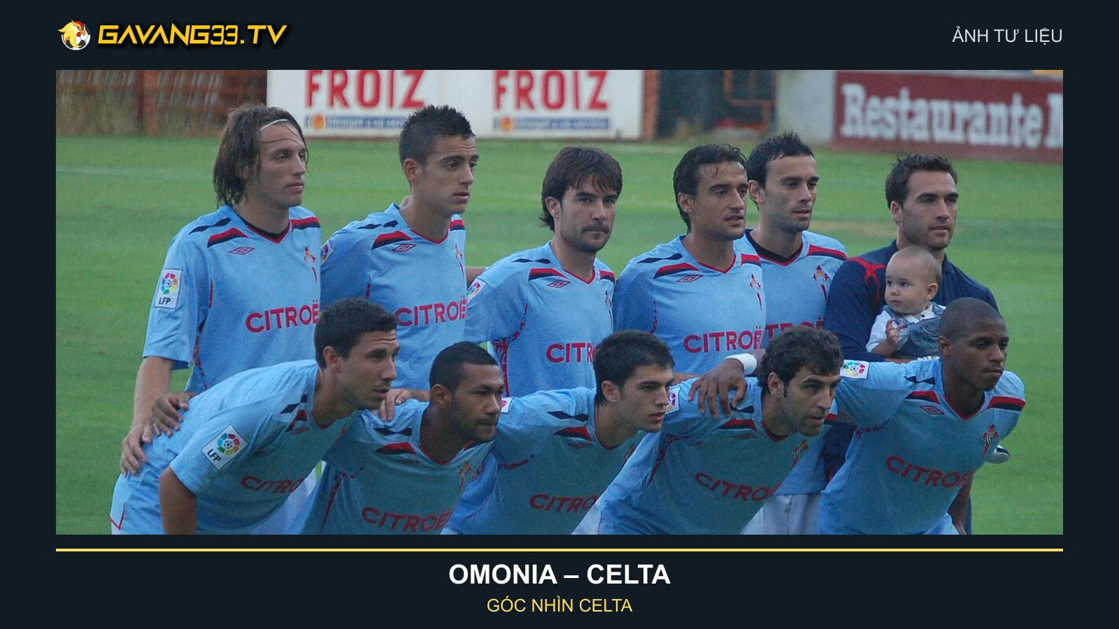 Ảnh tư liệu đội hình Celta Vigo năm 2009